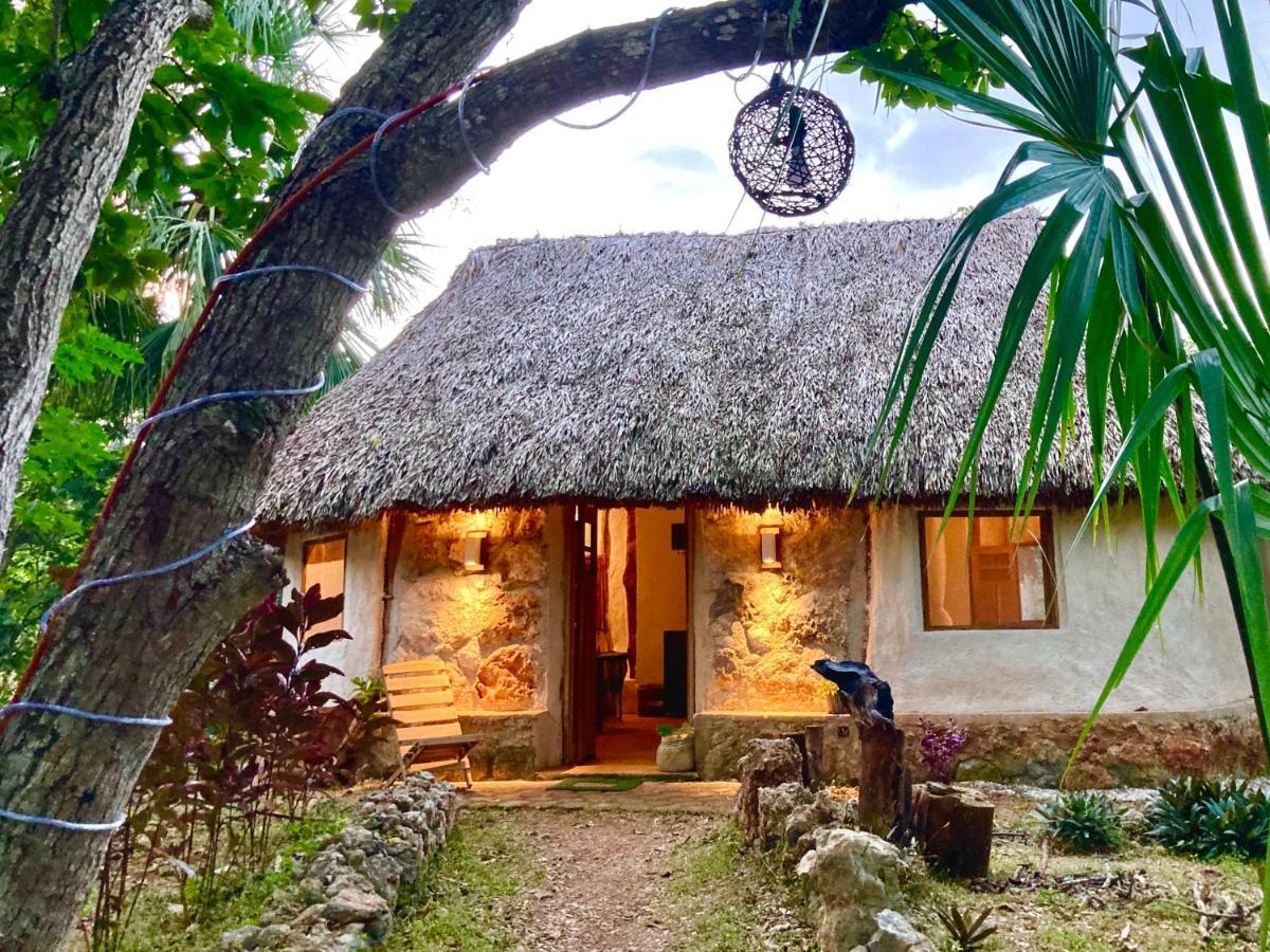 Encantadora Villa Maya Tradicional En Rancho Agroecologico Tzucacab ภายนอก รูปภาพ