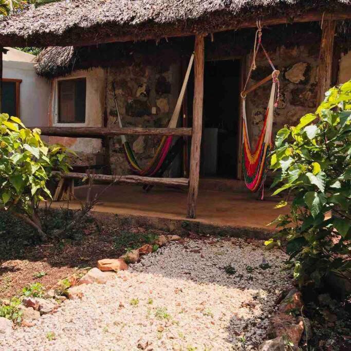 Encantadora Villa Maya Tradicional En Rancho Agroecologico Tzucacab ภายนอก รูปภาพ