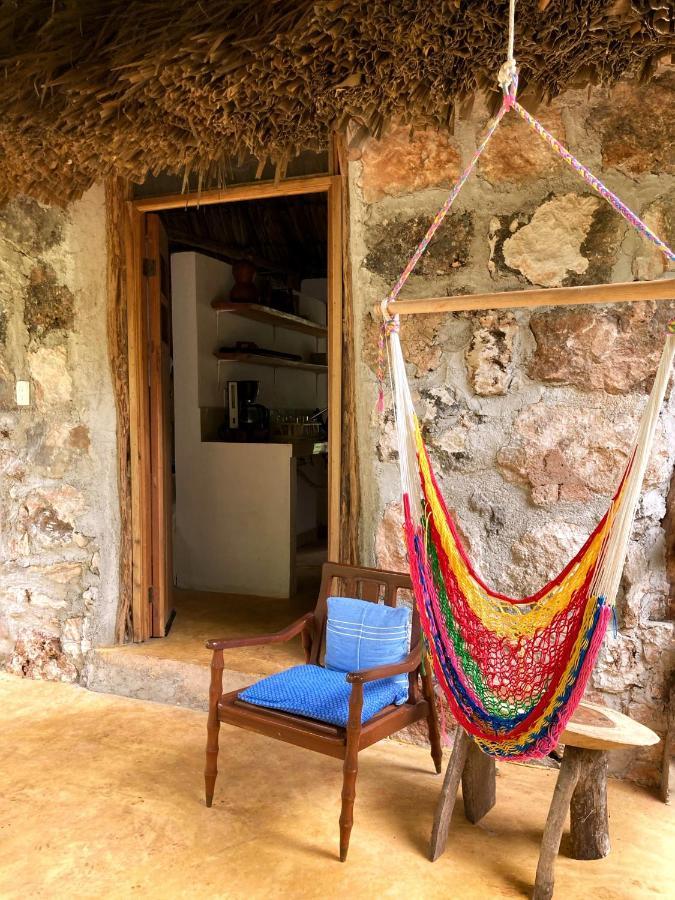 Encantadora Villa Maya Tradicional En Rancho Agroecologico Tzucacab ภายนอก รูปภาพ