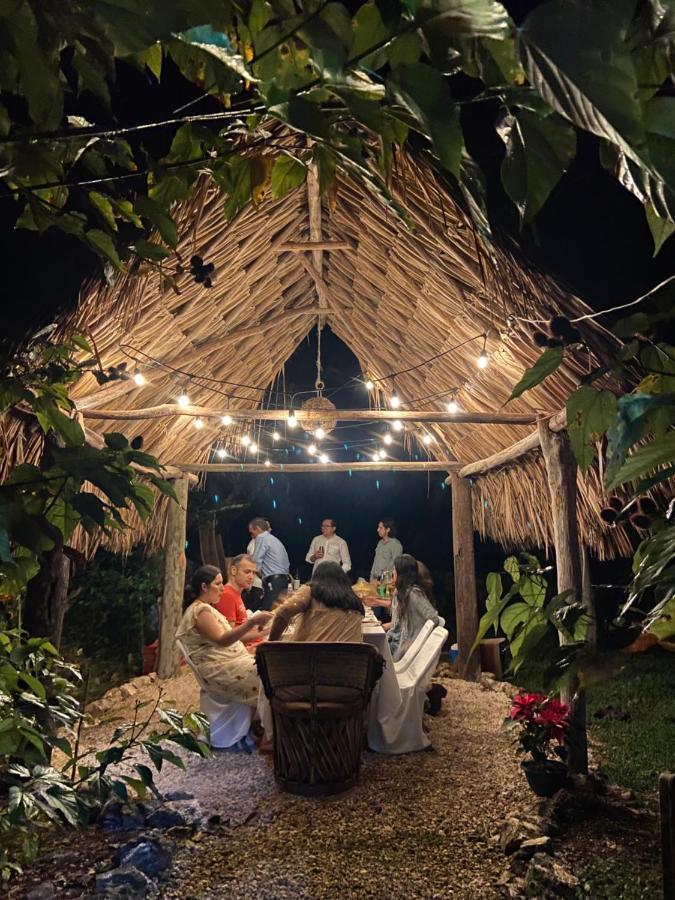 Encantadora Villa Maya Tradicional En Rancho Agroecologico Tzucacab ภายนอก รูปภาพ