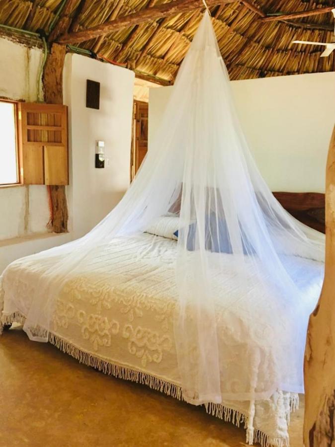 Encantadora Villa Maya Tradicional En Rancho Agroecologico Tzucacab ภายนอก รูปภาพ