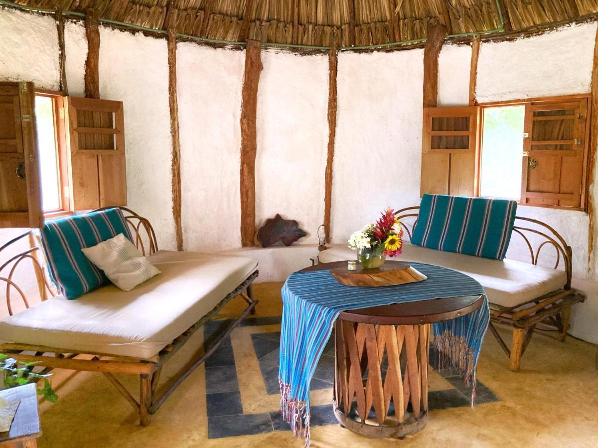 Encantadora Villa Maya Tradicional En Rancho Agroecologico Tzucacab ภายนอก รูปภาพ